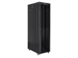 Lanberg Standing rack cabinet 19 inches 47U 800x1200mm, glass LCD doors (FLAT PACK) black