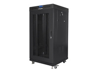 LANBERG Rack Cabinet 19inch Free-Standing 22U/600X600 Flat Pack With Mesh Door LCD Black V2