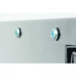 Techly Wall Rack Cabinet 19 6U prof. 450 Grey Assembled
