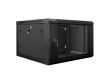 Lanberg Wall-Mounted Rack 19'' 6U 600X600mm black