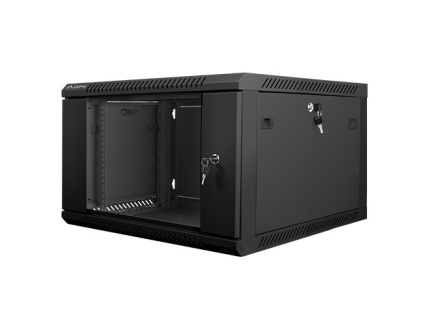 Lanberg Wall-Mounted Rack 19'' 6U 600X600mm black