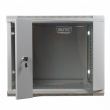 Digitus Wall mount cabinet 19 9U 501/600/450mm, glass door, grey (RAL 7035)