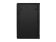 Lanberg wall-mounted installation rack cabinet 19'' 22U 600x600mm black (glass door)