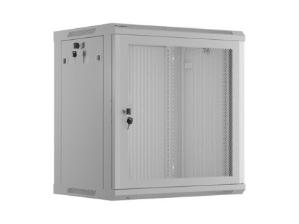 19 12U 600X450 Perforated Door Grey Rack Cabinet