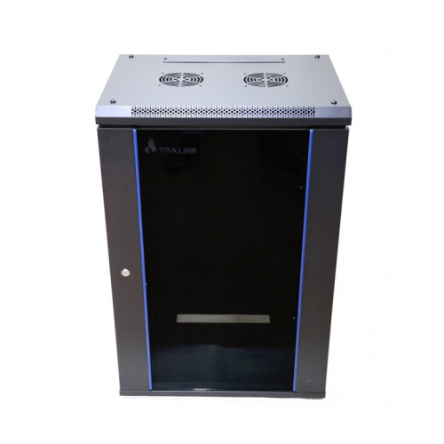 Extralink EX.14367 rack cabinet 18U Wall mounted rack Black