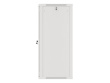 Lanberg wall-mounted installation rack cabinet 19'' 27U 600x600mm gray (glass door)