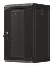 Lanberg WF11-3309-10B rack cabinet 9U Wall mounted rack Black