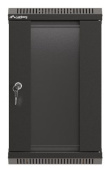 Lanberg WF11-3309-10B rack cabinet 9U Wall mounted rack Black