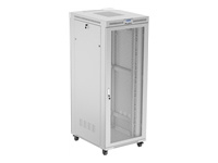 LANBERG free standing rack cabinet 19/42U 800x1000 mesh door LCD flat pack grey