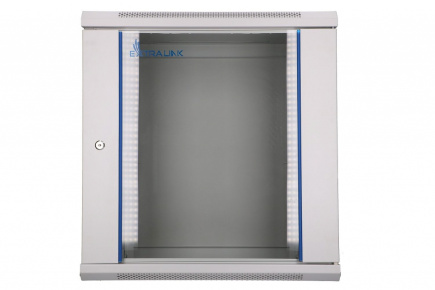 Extralink Rackmount cabinet 12U 600x450 Gray wall mounted