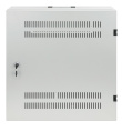 Low Profile Wall Mounted Cabinet 4U + 2U Rack 19, Grey