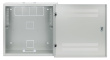 Low Profile Wall Mounted Cabinet 4U + 2U Rack 19, Grey