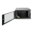 Digitus Wall Mounting Cabinets Dynamic Basic Series | DN-19 07-U-EC-SW | Black | 38.9 x 60 x 45 cm DN-19 07-U-EC-SW