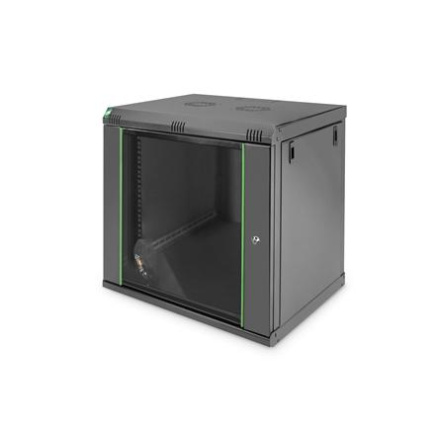Digitus Wall Mounting Cabinet | DN-19 12-U-EC-SW | Black DN-19 12-U-EC-SW