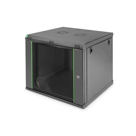 Digitus Wall Mounting Cabinet | DN-19 09-U-EC-SW | Black DN-19 09-U-EC-SW