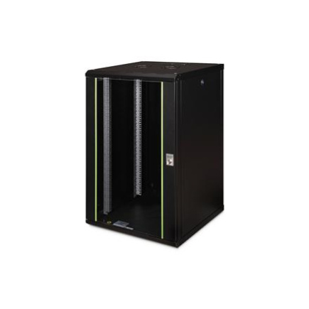 Digitus Wall Mounting Cabinet | DN-19 20U-6/6-SW | Black DN-19 20U-6/6-SW