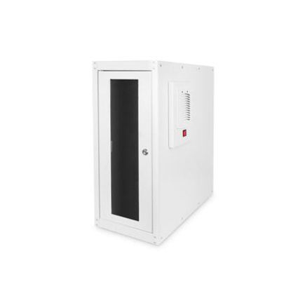 Digitus Computer housing with in-built filter fan and levelling feet | DN-CC 9002 | Light grey DN-CC 9002