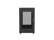 Lanberg Standing cabinet 19 inches 22U 600x800 perforated door, black