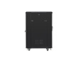 Lanberg Standing cabinet 19 inches 22U 600x800 perforated door, black