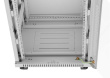 Lanberg Szafa stojąca rack 19 15U 600X600 szara LCD flack pack