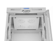 Lanberg Szafa stojąca rack 19 15U 600X600 szara LCD flack pack