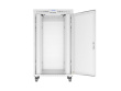 Lanberg Free-standing installation rack cabinet 19 inches 27U 800x1000 perforated doors LCD gray (Flat pack)
