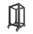 Lanberg Open Rack 18U 600x800mm black