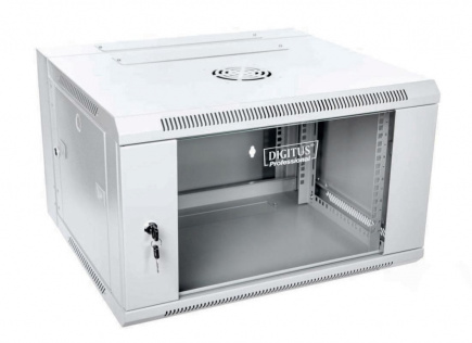 Digitus DN-WD19 06U/550 rack cabinet 6U Wall mounted rack Light grey