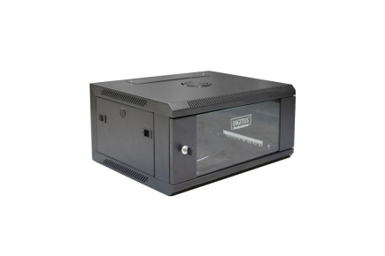 Digitus DN-W19 04U/450/B rack cabinet 4U Wall mounted rack Black