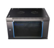 Extralink Rackmount cabinet 6U 600x600 Black wall mounted