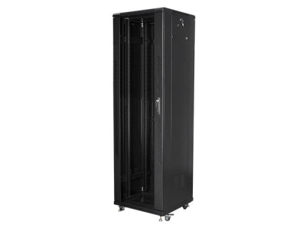 Lanberg FF01-6642-12B rack cabinet 42U Freestanding rack Black