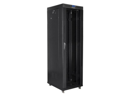 Lanberg FF01-6842-12BL rack cabinet 42U Freestanding rack Black
