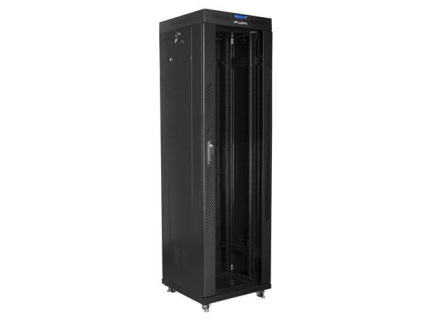 Lanberg FF01-6642-12BL rack cabinet 42U Freestanding rack Black
