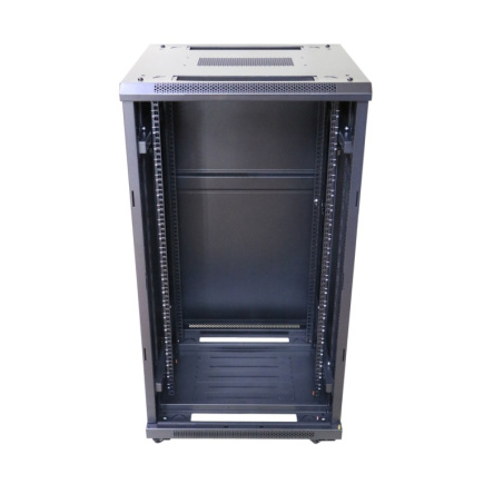 Extralink 22U 600x600 Black | Rack cabinet | Standing