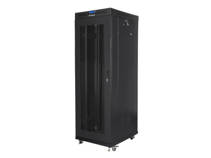 Lanberg FF01-6837-23BL rack cabinet 37U Freestanding rack Black