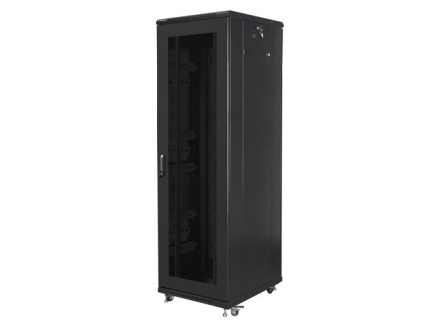Lanberg FF01-6842-23B rack cabinet 42U Freestanding rack Black