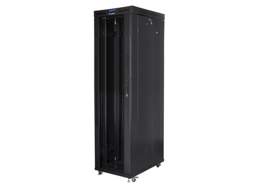 Lanberg FF01-8047-12BL rack cabinet 47U Freestanding rack Черный