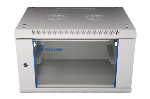 Extralink 6U 600x600 Grey | Rack cabinet | wall-mounted