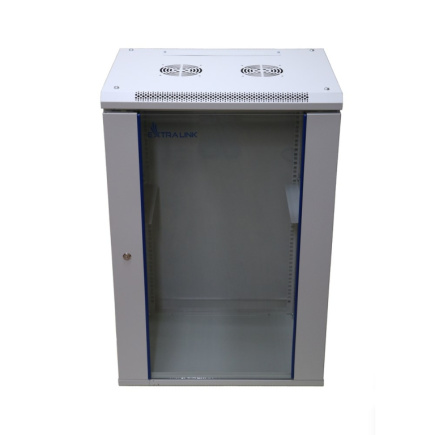 Extralink 18U 600x600 Grey | Rack cabinet | wall-mounted