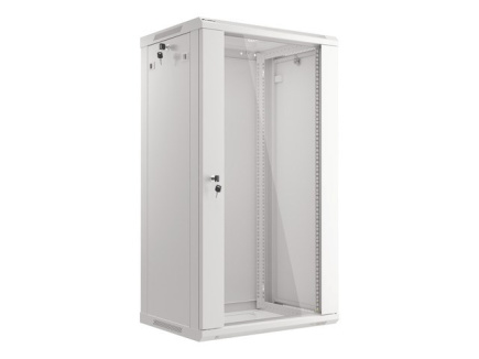 Lanberg WF01-6422-10S rack cabinet 22U Wall mounted rack Grey