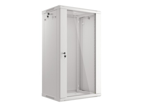 Lanberg WF01-6422-10S rack cabinet 22U Wall mounted rack Grey