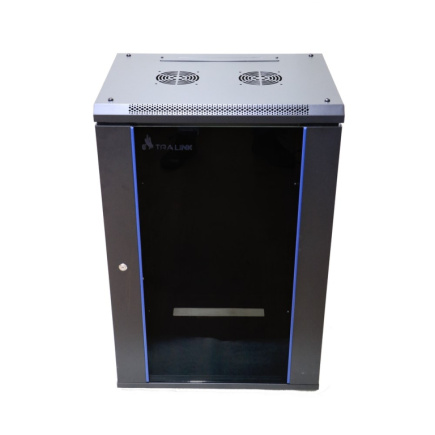 Extralink 18U 600x600 Black | Rack cabinet | wall-mounted
