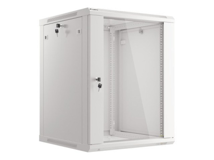 Lanberg WF01-6615-10S rack cabinet 15U Wall mounted rack Grey