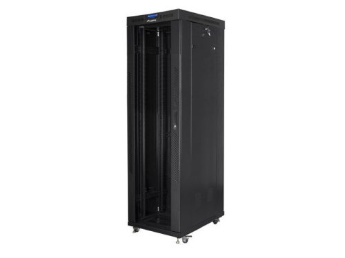 Lanberg FF01-6042-12BL rack cabinet 42U Freestanding rack Черный