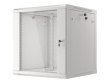 Lanberg Wall-Mounted Rack 19-inch 12U 600X600mm grey
