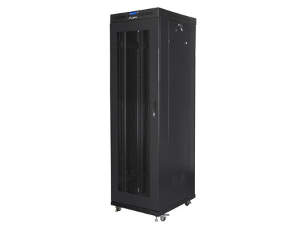 Lanberg FF01-6842-23BL rack cabinet 42U Freestanding rack Black