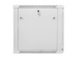 Lanberg wall-mounted installation rack cabinet 19'' 12U 600x600mm gray (glass door)
