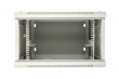 Extralink Rackmount cabinet 6U 600x600 AZH Gray wall mounted, swing type