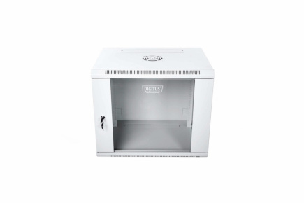 Digitus DN-W19 09U/450 rack cabinet 9U Wall mounted rack Light grey