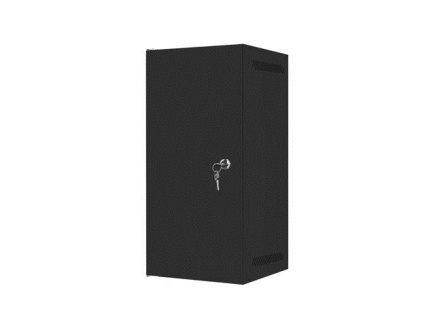 LANBERG 10'' WALL-MOUNTED RACK CABINET 12U (280X310, Black)